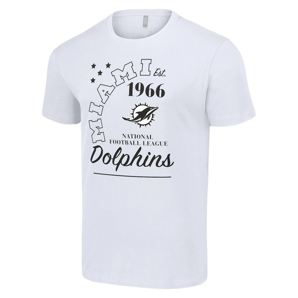 Miami Dolphins Starter City Arch Team T-Shirt White - NFL