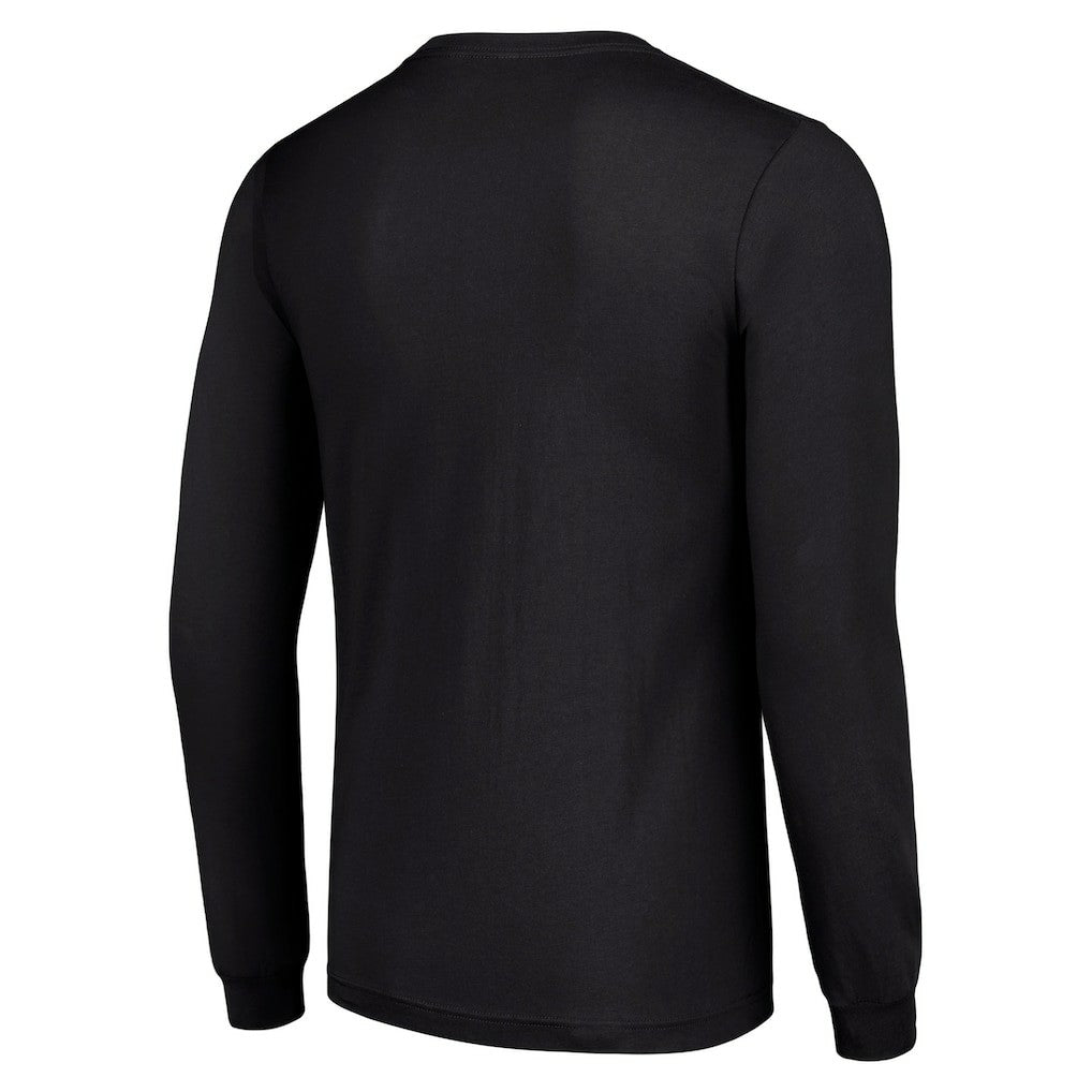 Baltimore Ravens Starter Half Ball Team Long Sleeve T-Shirt Black - NFL