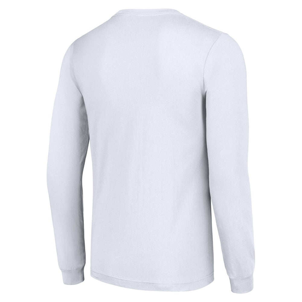 Miami Dolphins Starter Half Ball Team Long Sleeve T-Shirt White - NFL