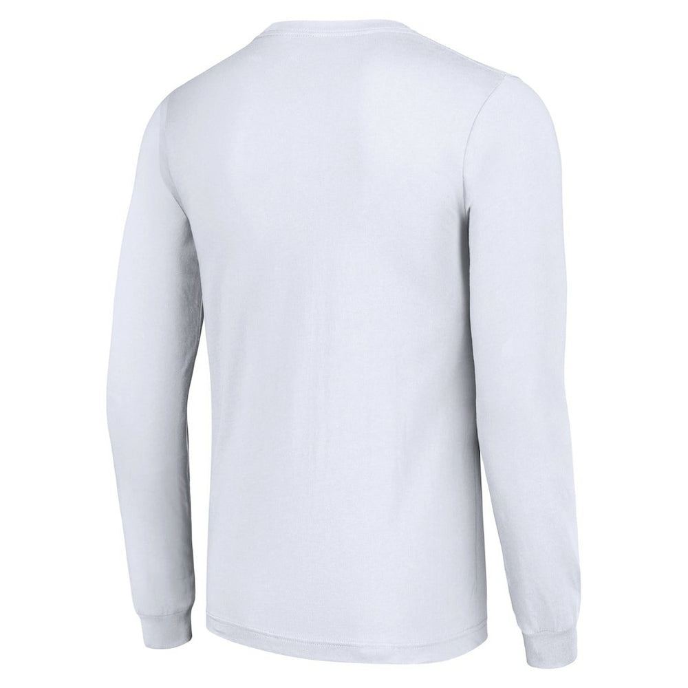 San Francisco 49ers Starter Half Ball Team Long Sleeve T-Shirt White - NFL