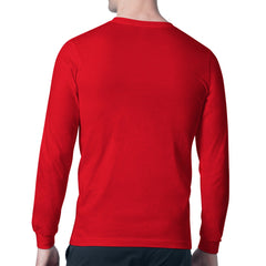 Houston Texans Starter Color Scratch Long Sleeve T-Shirt Red - NFL