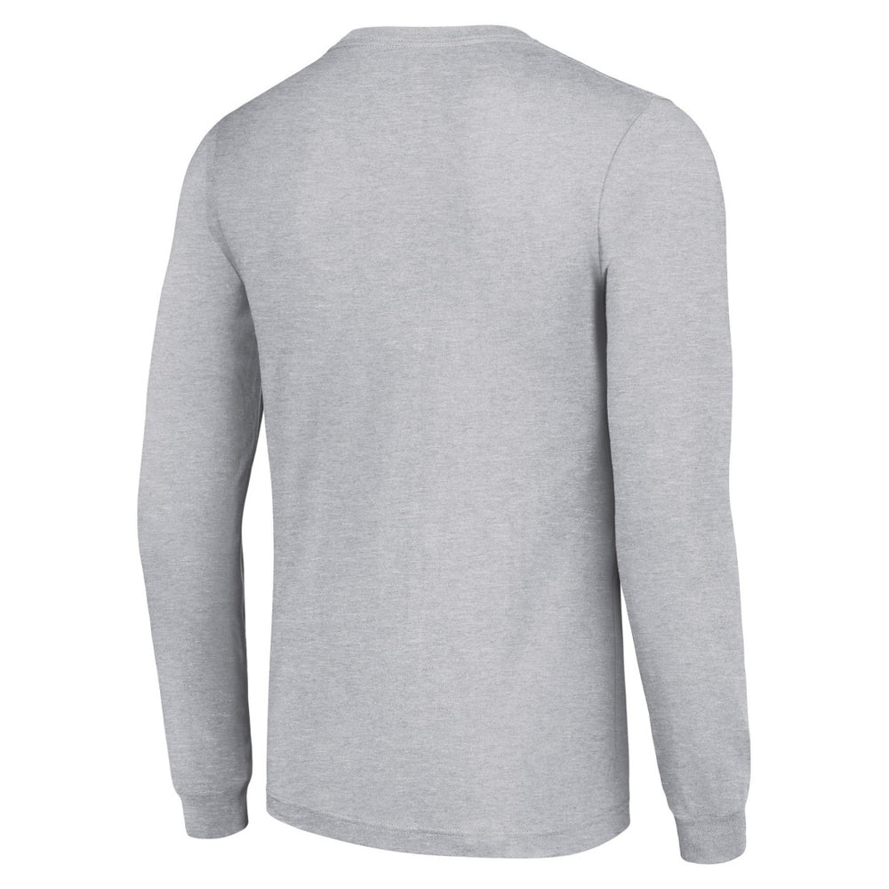 Houston Texans Starter Color Scratch Long Sleeve T-Shirt Heather Gray - NFL