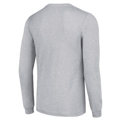 Houston Texans Starter Color Scratch Long Sleeve T-Shirt Heather Gray - NFL