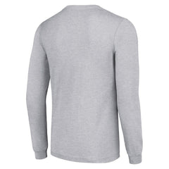 Kansas City Chiefs Starter Color Scratch Long Sleeve T-Shirt Heather Gray - NFL