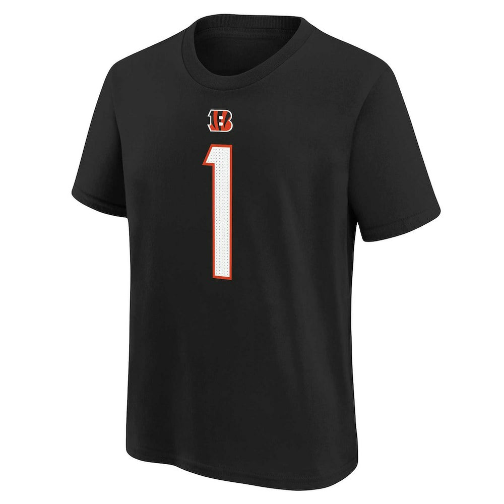 Ja'Marr Chase Cincinnati Bengals Preschool Player Name & Number T-Shirt Black - Nike