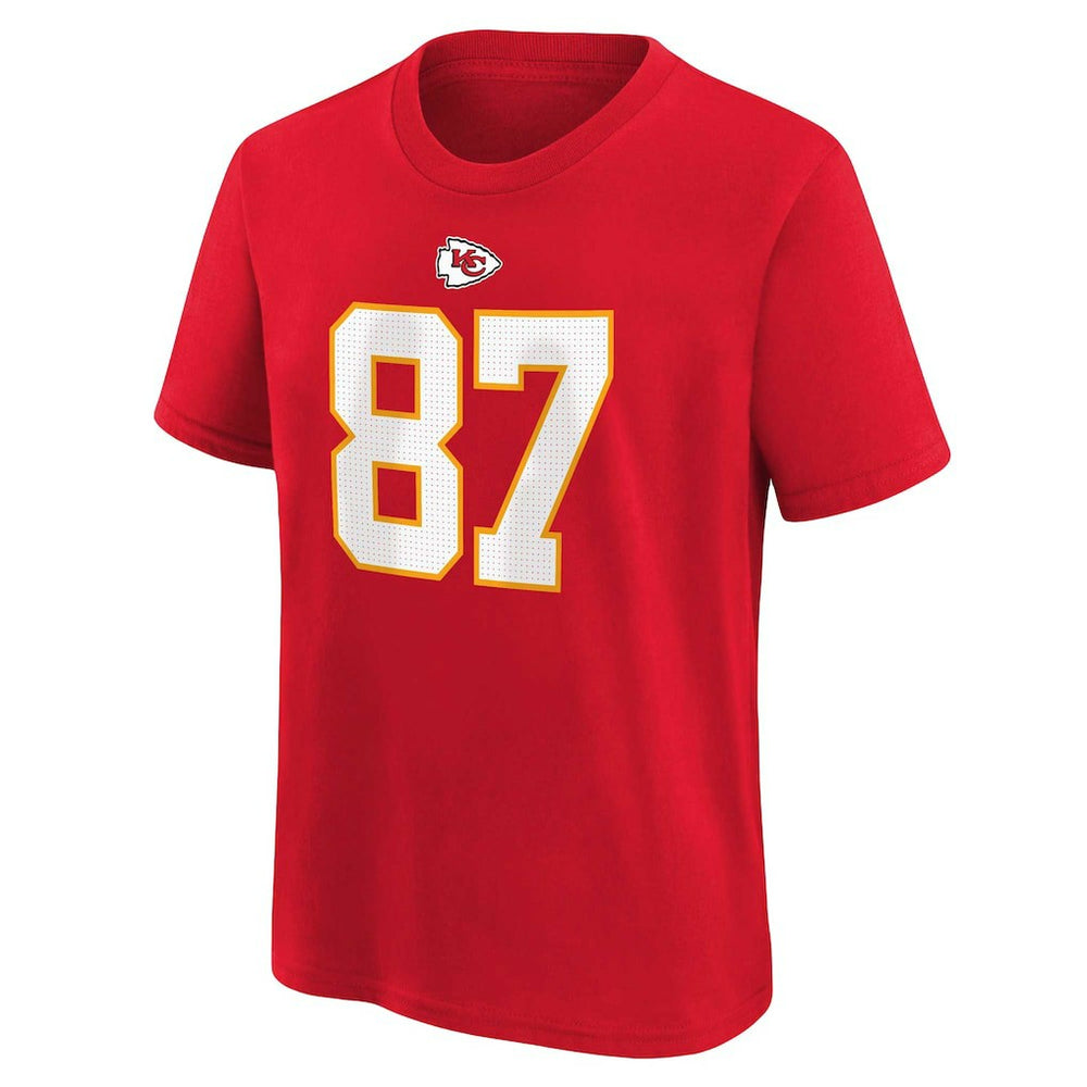 Travis Kelce Kansas City Chiefs Preschool Player Name & Number T-Shirt Red - Nike