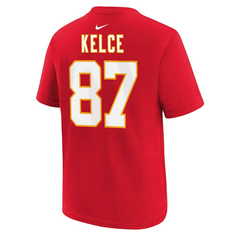 Travis Kelce Kansas City Chiefs Preschool Player Name & Number T-Shirt Red - Nike