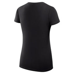 San Jose Sharks - G-III 4Her by Carl Banks Women's Super-Slim Fit Lightweight City Graphic V-Neck T-Shirt Black