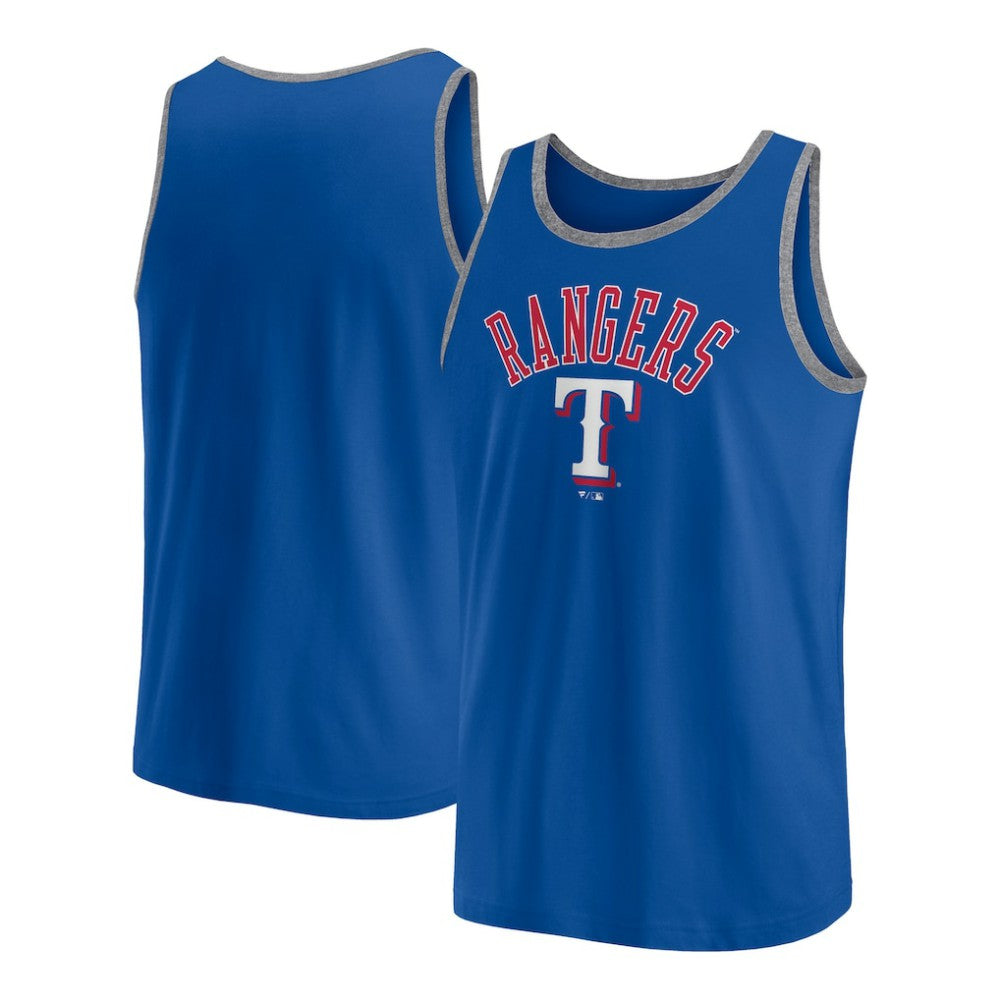 Texas Rangers Fanatics Bet Tank Top On Sale