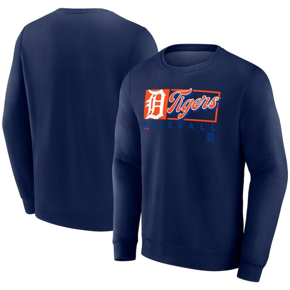 Detroit Tigers Fanatics Focus Fleece Pullover Sweatshirt On Sale