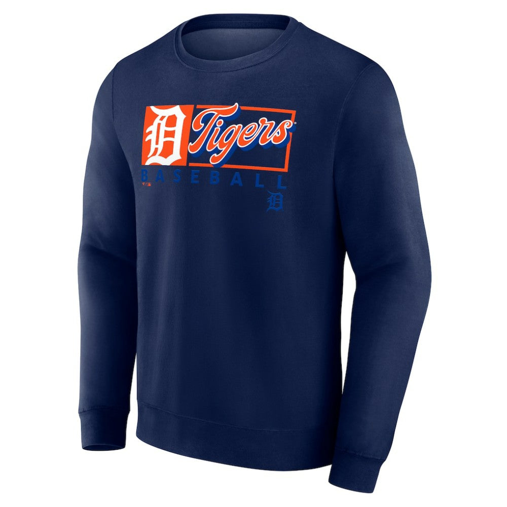 Detroit Tigers Fanatics Focus Fleece Pullover Sweatshirt On Sale