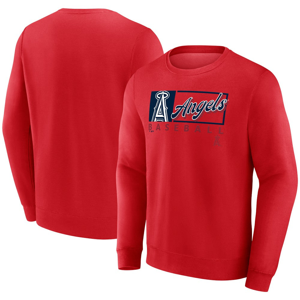 Los Angeles Angels Fanatics Focus Fleece Pullover Sweatshirt discount