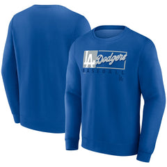 Los Angeles Dodgers Fanatics Focus Fleece Pullover Sweatshirt Clearance