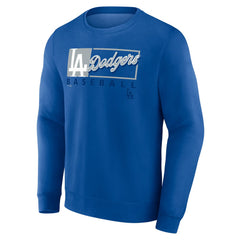 Los Angeles Dodgers Fanatics Focus Fleece Pullover Sweatshirt Clearance