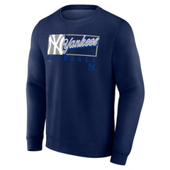 New York Yankees Fanatics Focus Fleece Pullover Sweatshirt Clearance