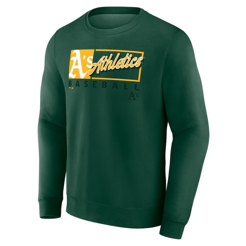 Athletics Fanatics Focus Fleece Pullover Sweatshirt Clearance