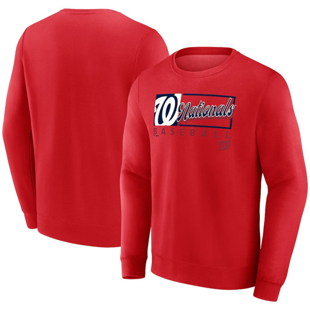 Washington Nationals Fanatics Focus Fleece Pullover Sweatshirt Near Me