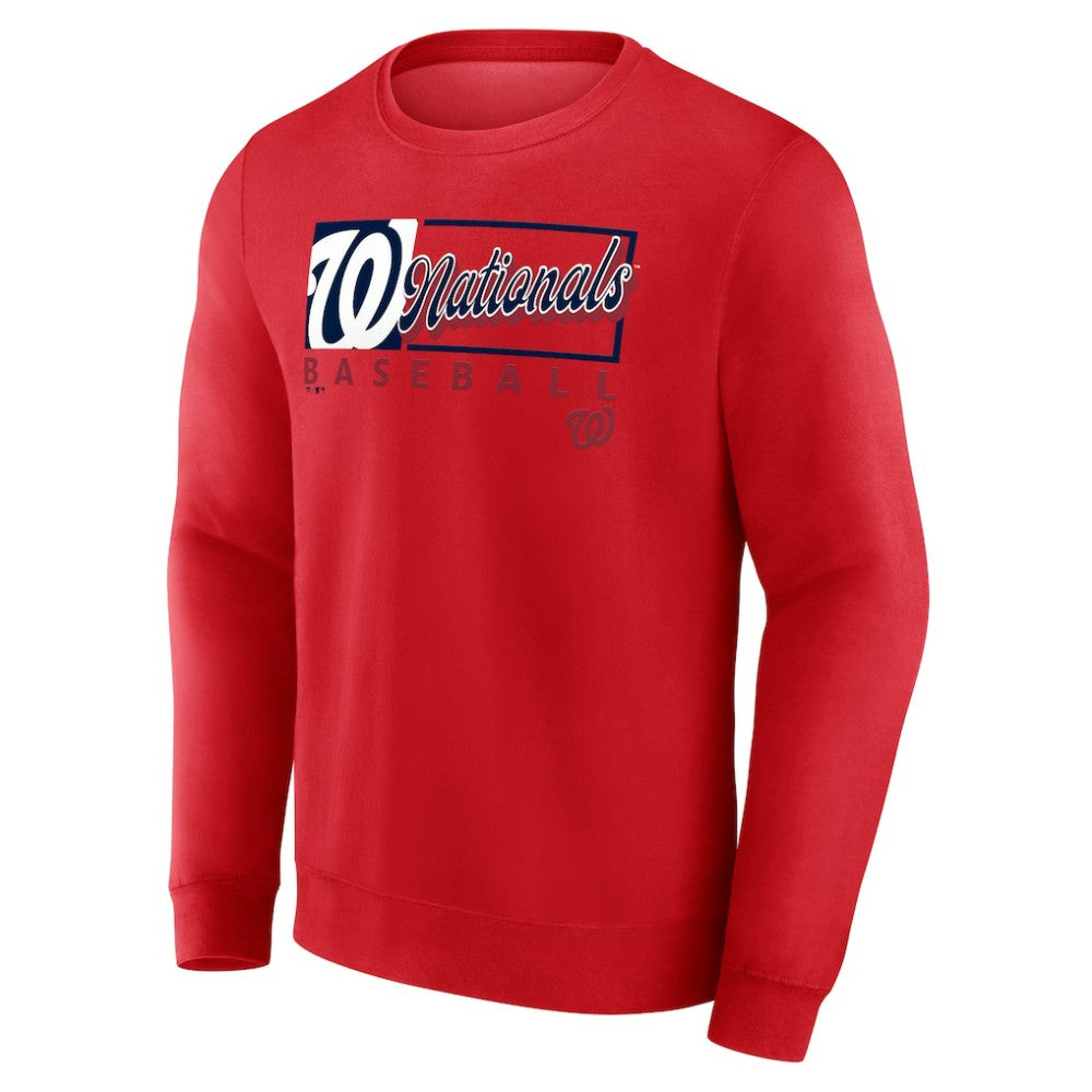 Washington Nationals Fanatics Focus Fleece Pullover Sweatshirt Near Me