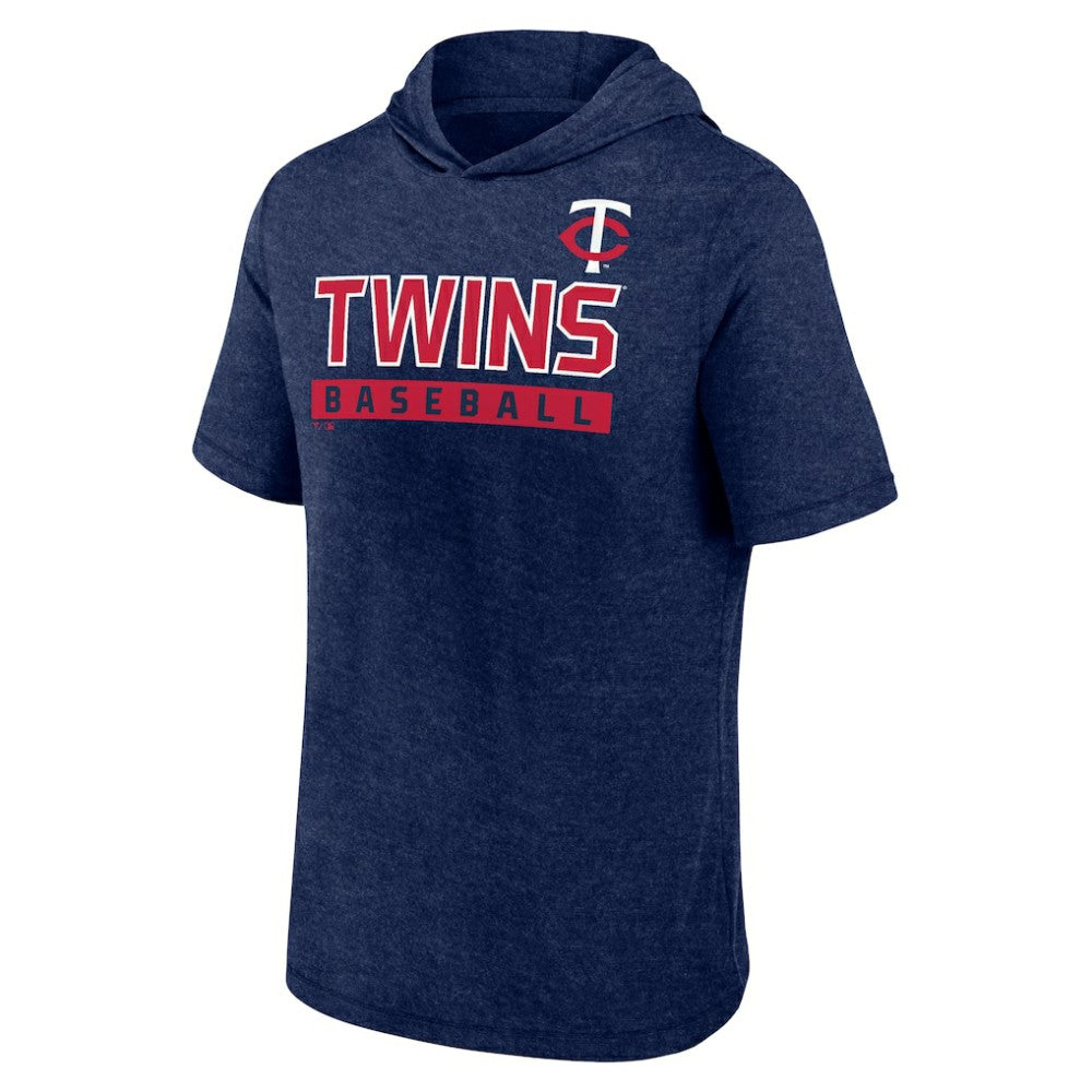 Minnesota Twins Fanatics Push Short Sleeve Pullover Hoodie Sale