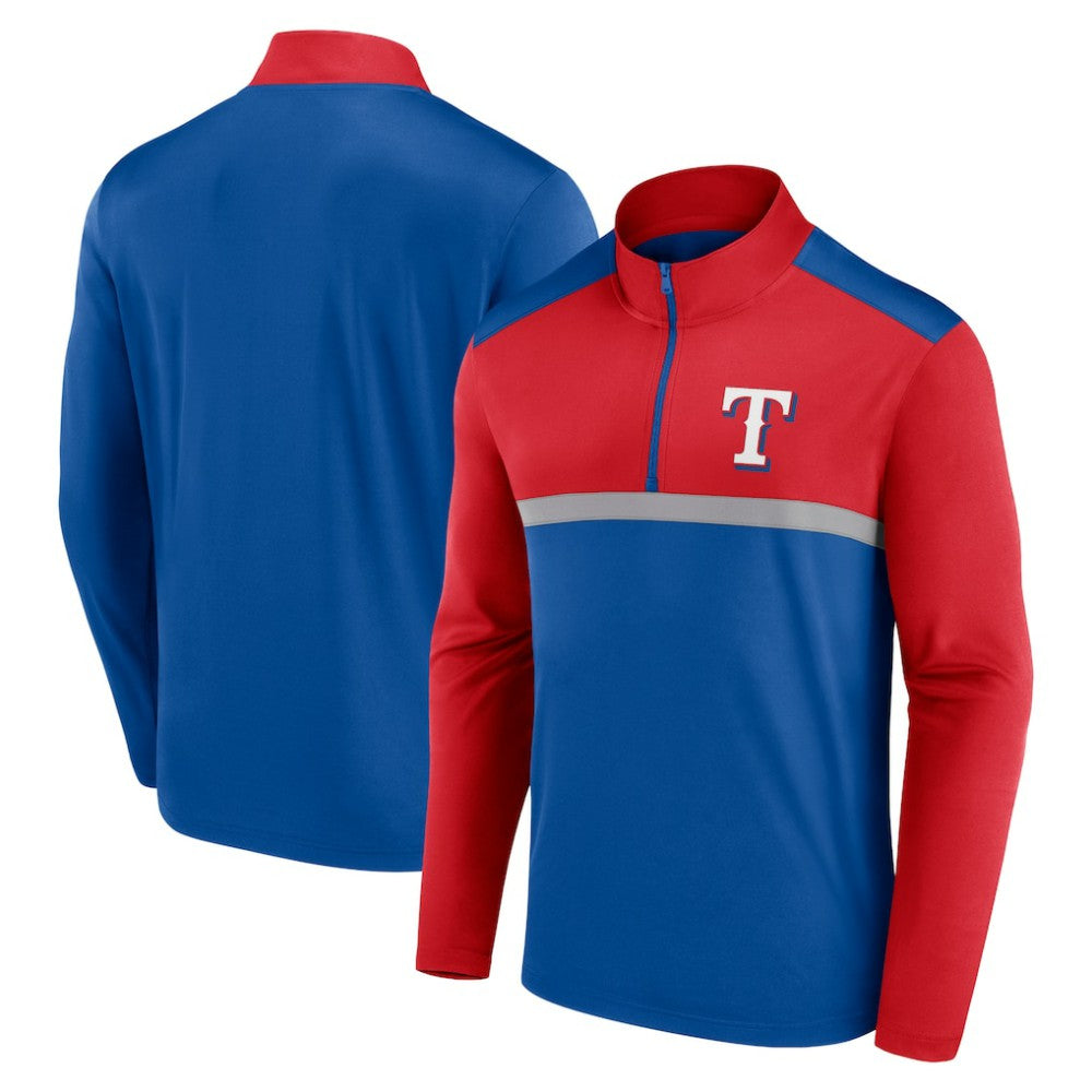 Texas Rangers Fanatics Unstoppable Quarter-Zip Top for sale