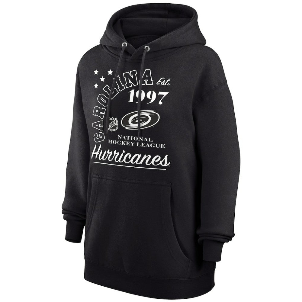 Carolina Hurricanes - Starter Arch City Team Graphic Fleece Pullover Hoodie Black