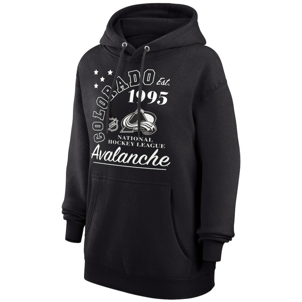 Colorado Avalanche - Starter Arch City Team Graphic Fleece Pullover Hoodie Black
