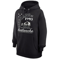 Colorado Avalanche - Starter Arch City Team Graphic Fleece Pullover Hoodie Black