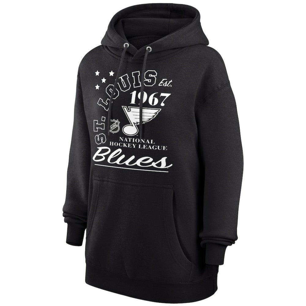 St. Louis Blues - Starter Arch City Team Graphic Fleece Pullover Hoodie Black