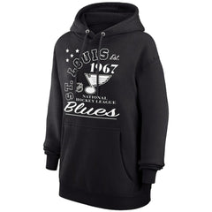 St. Louis Blues - Starter Arch City Team Graphic Fleece Pullover Hoodie Black