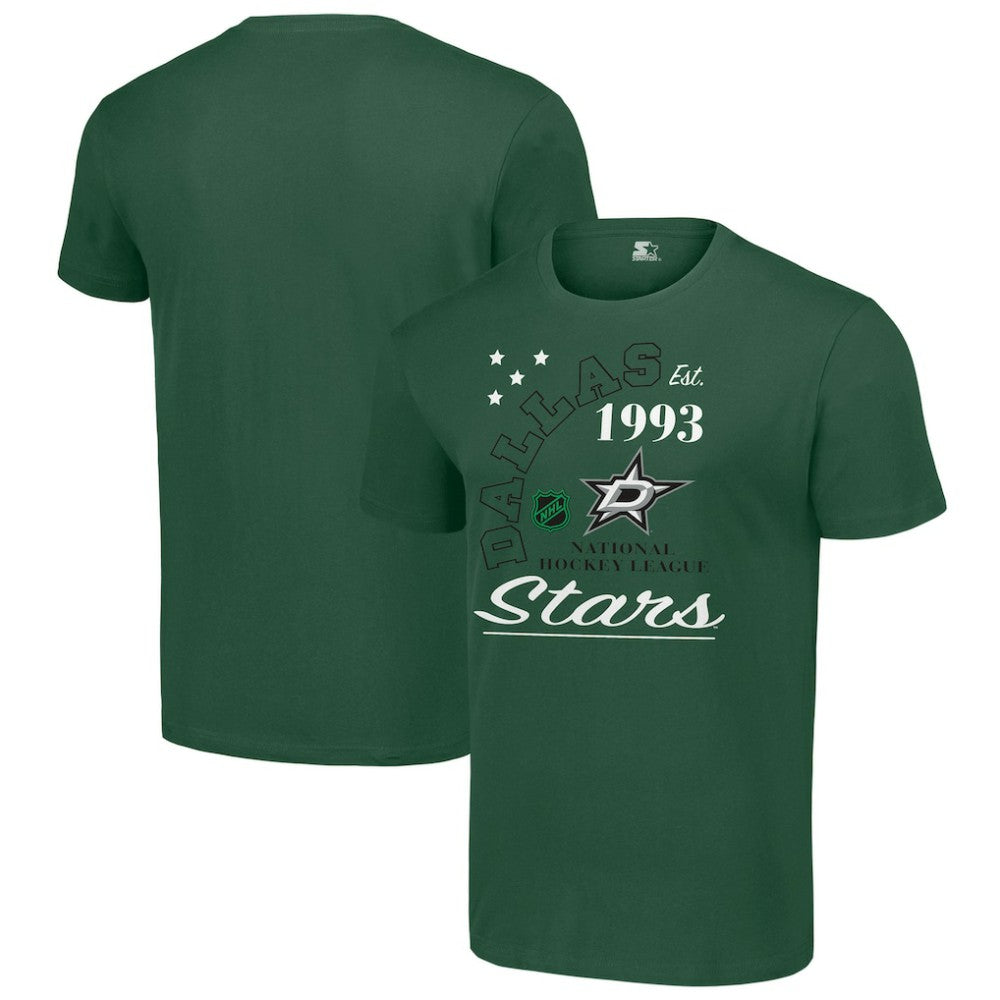 Dallas Stars - Starter Arch City Team Graphic T-Shirt Green