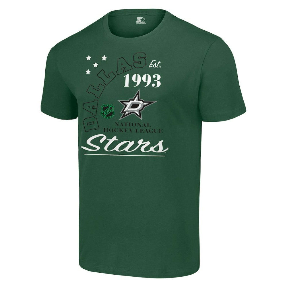 Dallas Stars - Starter Arch City Team Graphic T-Shirt Green