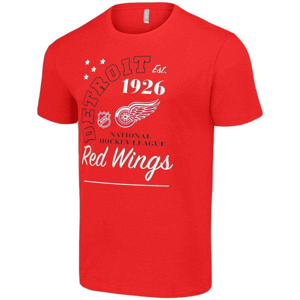 Detroit Red Wings - Starter Arch City Team Graphic T-Shirt Red