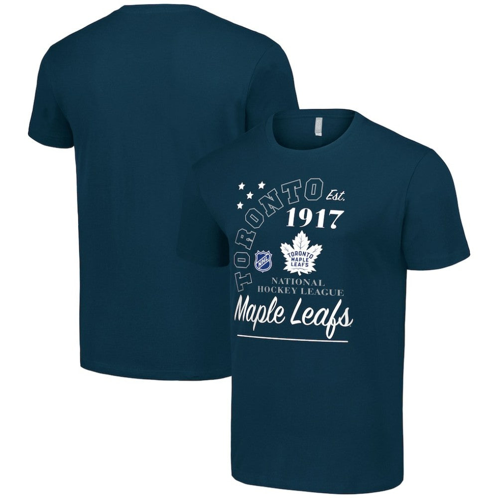 Toronto Maple Leafs - Starter Arch City Team Graphic T-Shirt Navy