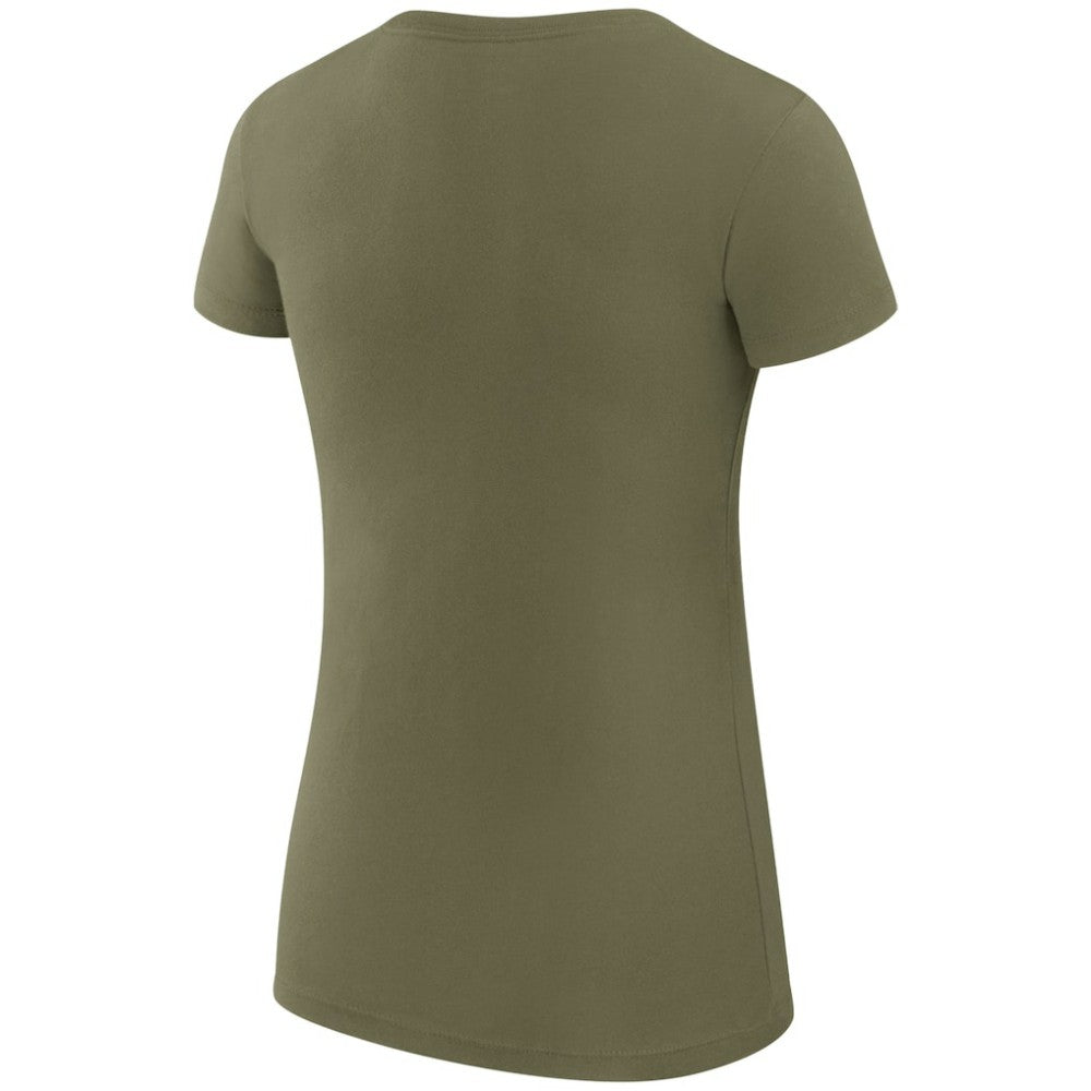 Dallas Stars - G-III 4Her by Carl Banks Women's Super-Slim Fit Lightweight Dot Print Team T-Shirt Green