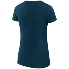 Toronto Maple Leafs - G-III 4Her by Carl Banks Women's Super-Slim Fit Lightweight Dot Print Team T-Shirt Navy