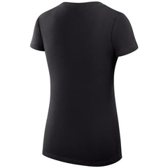 Philadelphia Flyers - G-III 4Her by Carl Banks Women's Super-Slim Fit Lightweight Dot Print Team V-Neck T-Shirt Black