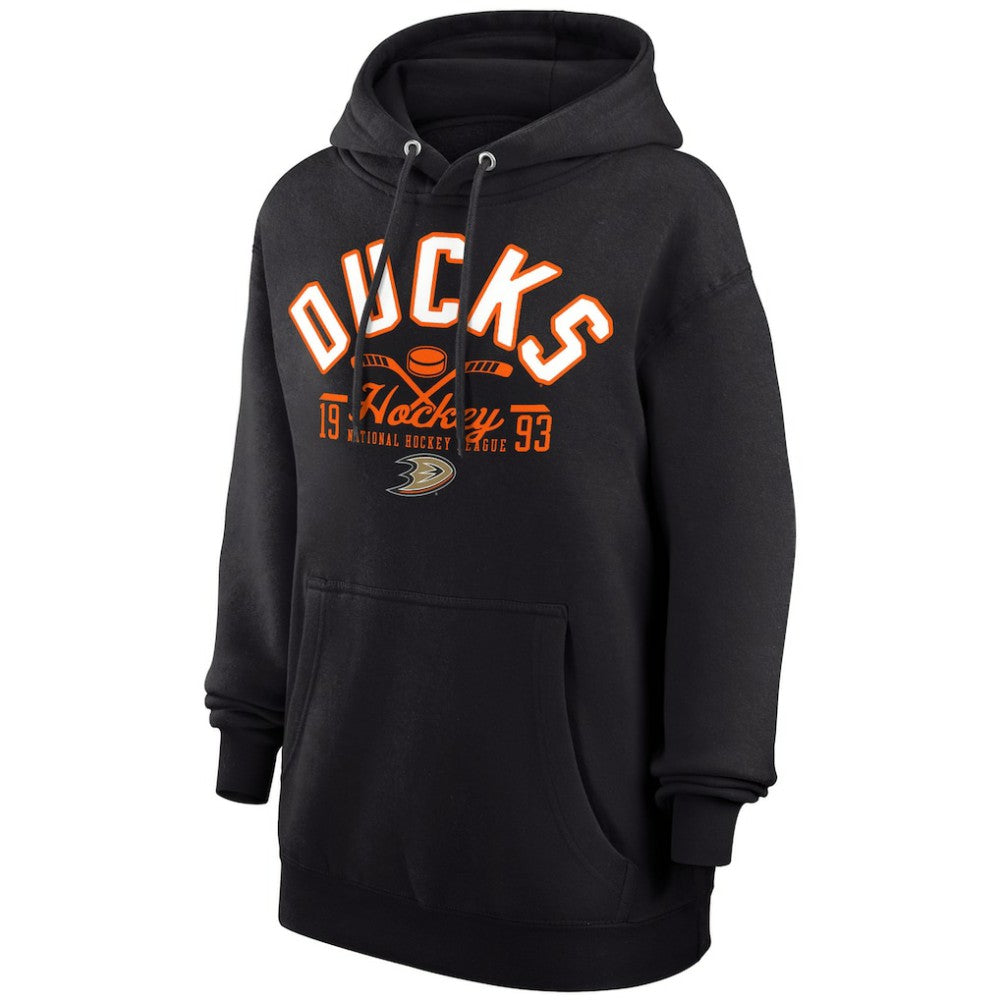 Anaheim Ducks - Starter Puck Pullover Hoodie Black
