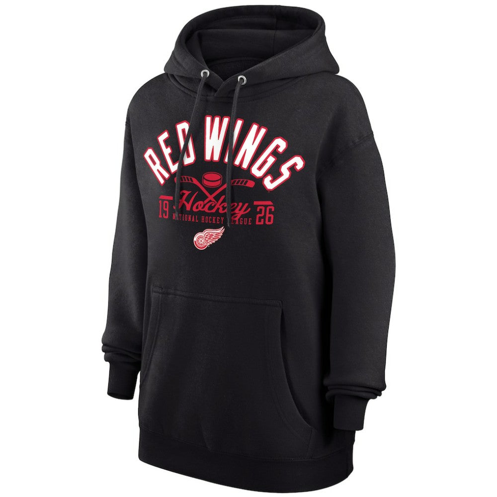 Detroit Red Wings - Starter Puck Pullover Hoodie Black