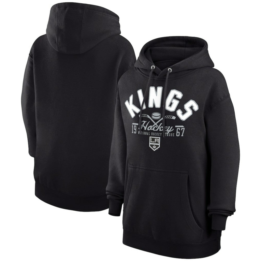 Los Angeles Kings - Starter Puck Pullover Hoodie Black