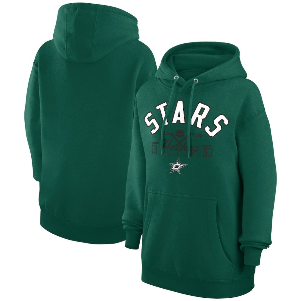 Dallas Stars - Starter Puck Pullover Hoodie Green