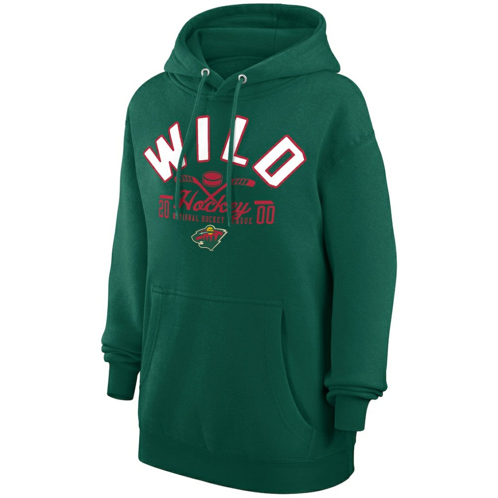 Minnesota Wild - Starter Puck Pullover Hoodie Green
