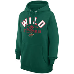 Minnesota Wild - Starter Puck Pullover Hoodie Green