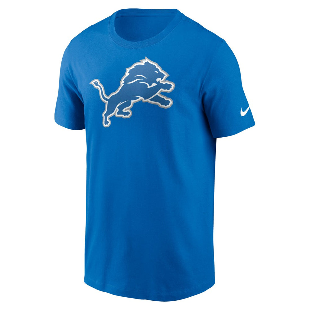 Detroit Lions Primetime Logo Essential T-Shirt Blue - Nike