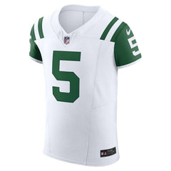 Garrett Wilson New York Jets Classic Alternate Vapor F.U.S.E. Elite Jersey White - Nike