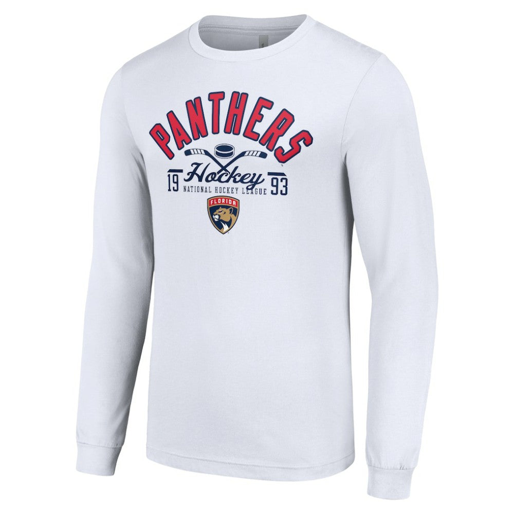 Florida Panthers - Starter Puck Long Sleeve T-Shirt White
