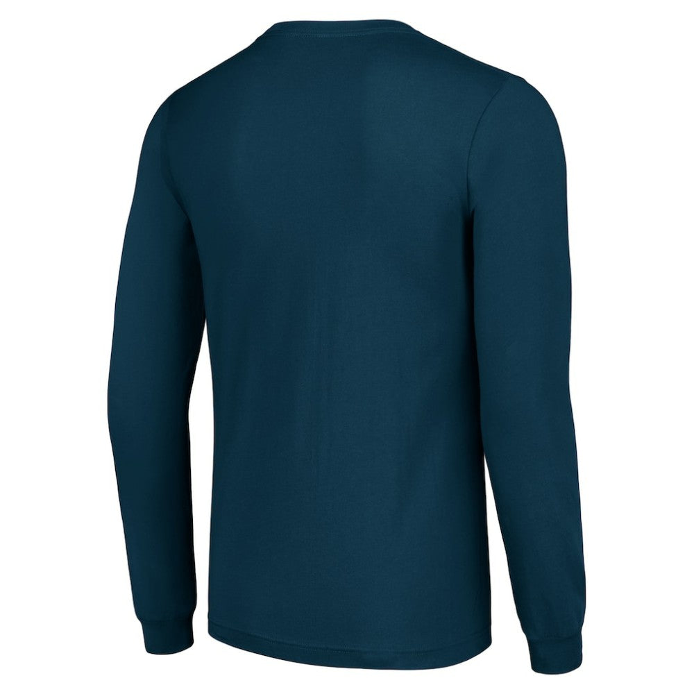 Seattle Kraken Starter Puck Long Sleeve T-Shirt Deep Sea Blue