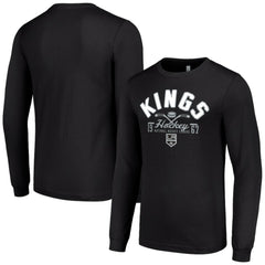 Los Angeles Kings - Starter Puck Long Sleeve T-Shirt Black