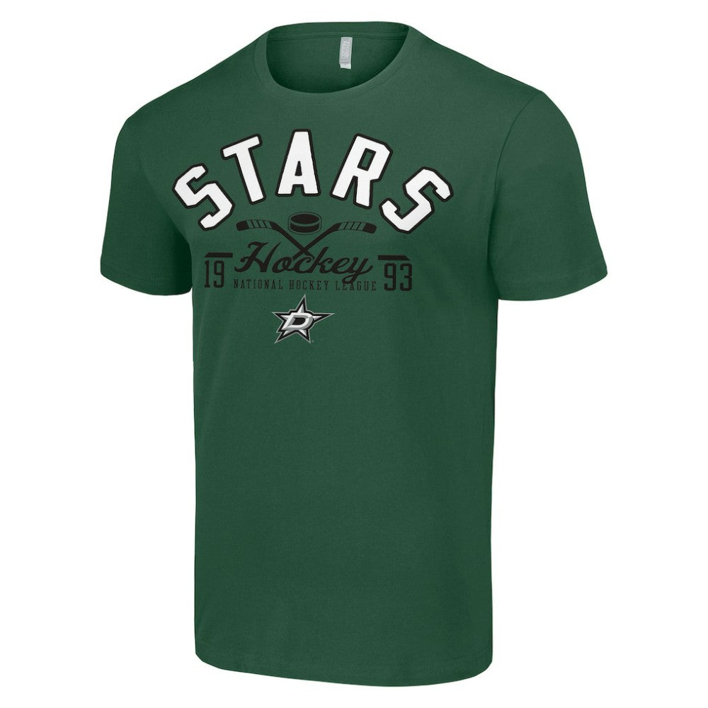 Dallas Stars - Starter Half Puck T-Shirt Green
