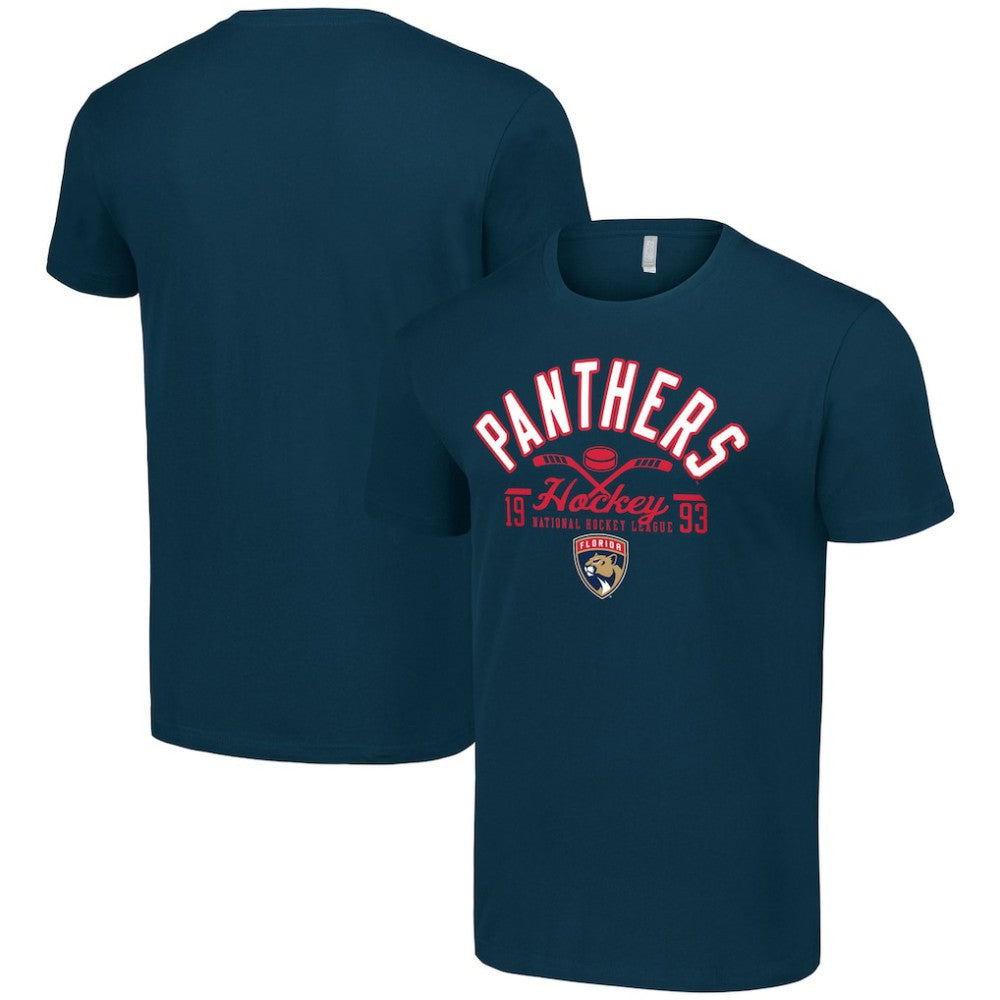 Florida Panthers - Starter Half Puck T-Shirt Navy