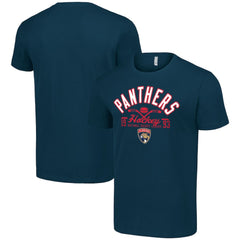 Florida Panthers - Starter Half Puck T-Shirt Navy